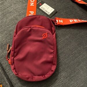 Red Peloton Crossbody Fanny Pack